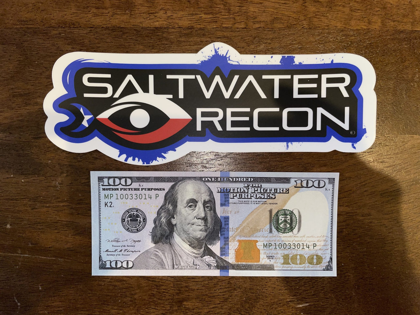 Saltwater-Recon Decal (Large)