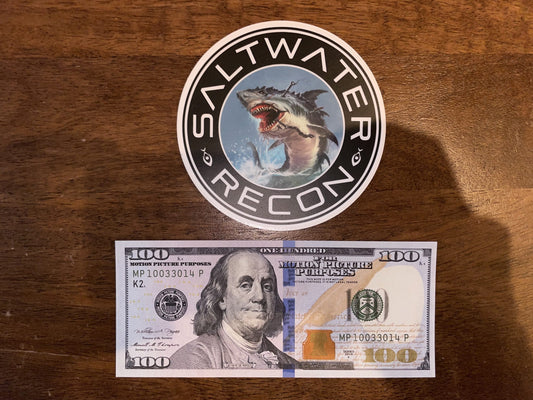 Saltwater-Recon Shark Hunter Decal